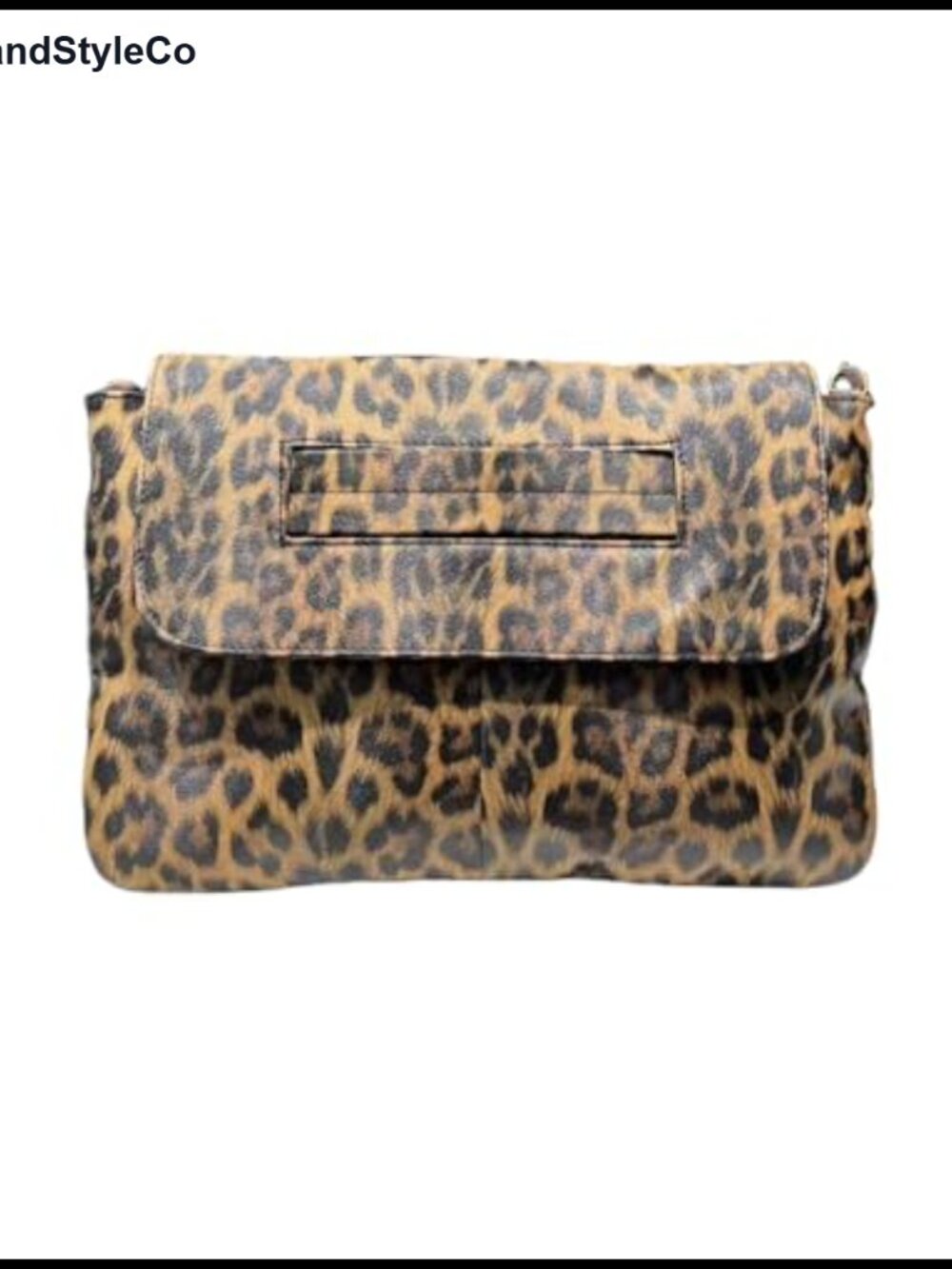 Vegan Leather Crocodile Pattern Oversized Clutch Shoulder Bag
